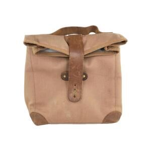 Duluth Trading Company Fold Over Canvas Lunch Sak Bag